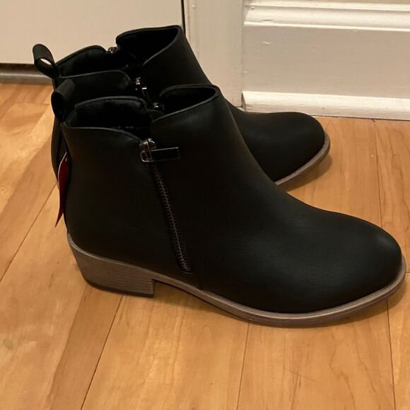 Jeossy Women's 905 Ankle Boots, Classic Low Heeled Short Booties - Picture 4 of 6